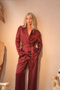 The Atelier Muse Satin Suit Set (Pre-Order)