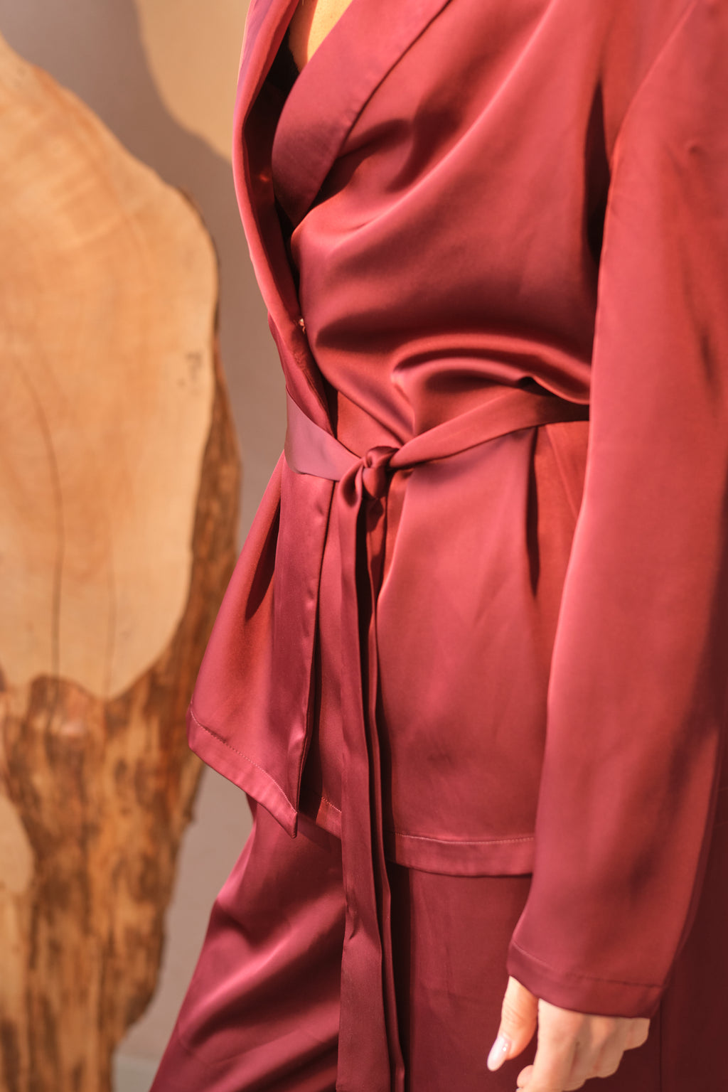 The Atelier Muse Satin Suit Set (Pre-Order)