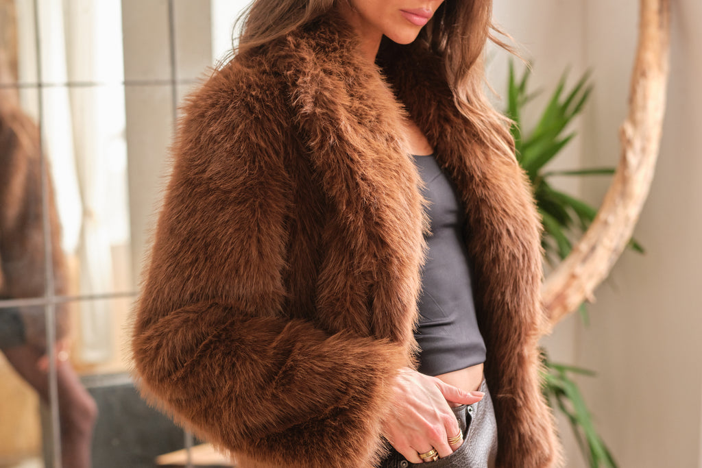 The Maison Faux Fur Coat